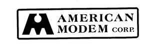 AM AMERICAN MODEM CORP logo