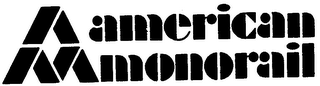 AM AMERICAN MONORAIL logo