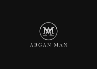AM ARGAN MAN logo