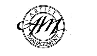 AM ARTIST MANAGEMENT logo