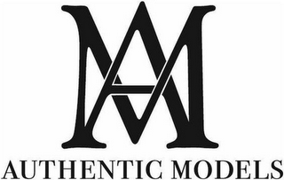 AM AUTHENTIC MODELS logo