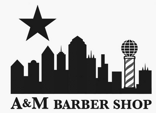 A&M BARBER SHOP logo