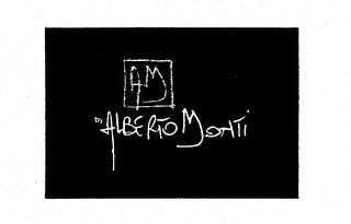 AM BY ALBERTO MONTI logo