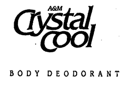 A&M CRYSTAL COOL BODY DEODORANT logo