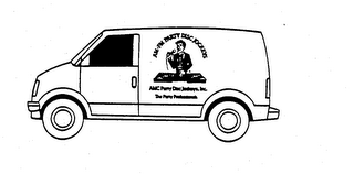 AM-FM PARTY DISC JOCKEYS AMC PARTY DISC JOCKEY, INC. THE PARTY PROFESSIONALS logo