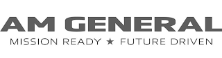 AM GENERAL MISSION READY FUTURE DRIVEN logo
