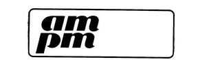 AM PM logo