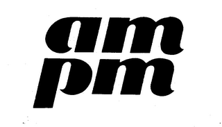 AM PM logo