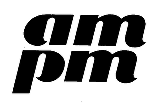 AM PM logo