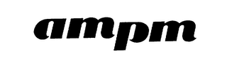 AM PM logo