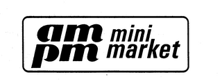 AM PM MINI MARKET logo