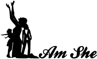AM SHE logo