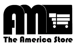 AM THE AMERICA STORE logo
