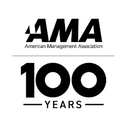 AMA AMERICAN MANAGEMENT ASSOCIATION 100 YEARS logo
