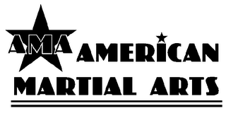 AMA AMERICAN MARTIAL ARTS logo