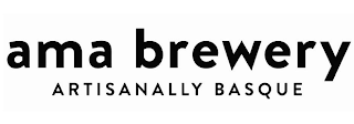 AMA BREWERY ARTISANALLY BASQUE logo