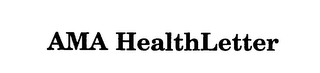 AMA HEALTHLETTER logo