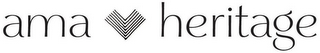 AMA HERITAGE logo