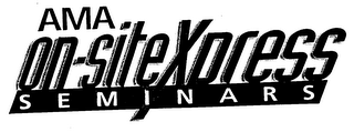 AMA ON-SITE XPRESS SEMINARS logo