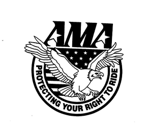 AMA PROTECTING YOUR RIGHT TO RIDE logo