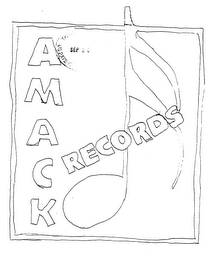 AMACK RECORDS logo