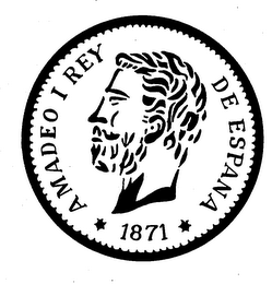 AMADEO I REY DE ESPANA 1871 logo