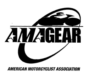 AMAGEAR AMERICAN MOTORCYCLIST ASSOCIATION logo