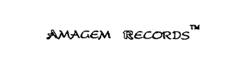 AMAGEM RECORDS logo