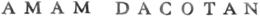 AMAM DACOTAN logo