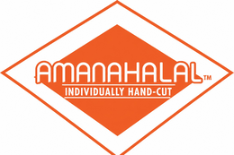 AMANAHALAL INDIVIDUALLY HAND CUT logo