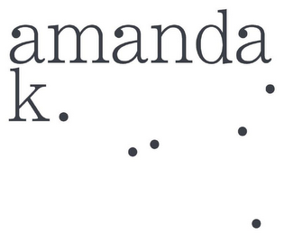 AMANDA K logo
