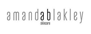 AMANDABLAKLEY SKINCARE logo