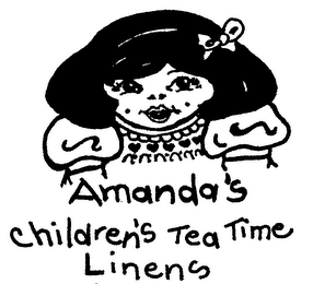 AMANDA'S CHILDREN'S TEA TIME LINENS logo