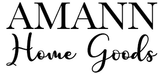 AMANN HOME GOODS logo