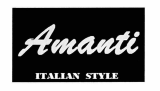 AMANTI ITALIAN STYLE logo