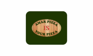 AMAR PIZZA IS YOUR PIZZA logo