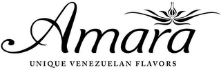 AMARA UNIQUE VENEZUELAN FLAVORS logo
