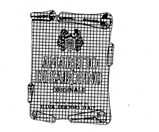 AMARETTO DISARONNO ORIGINALE A LIQUEUR PRODUCED BY ILLVA SARONNO ITALY logo