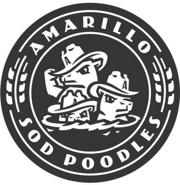 AMARILLO SOD POODLES A logo