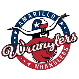 AMARILLO WRANGLERS WRANGLERS logo