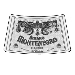 AMARO MONTENEGRO LIQUEUR BOLOGNA ITALIA logo