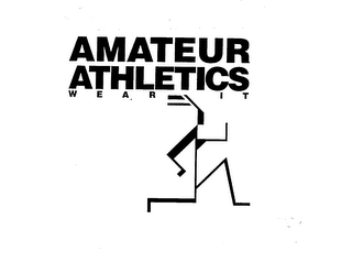 AMATEUR ATHLETICS WEAR IT logo