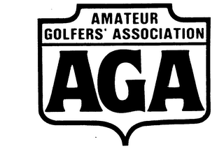 AMATEUR GOLFERS' ASSOCIATION AGA logo