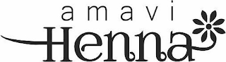 AMAVI HENNA logo
