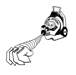 AMAZING ANTHONY THE ANTHONY ROOT-EATER logo