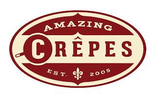 AMAZING CRÊPES EST. 2005 logo