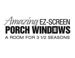AMAZING EZ-SCREEN PORCH WINDOWS A ROOM FOR 3 1/2 SEASONS logo