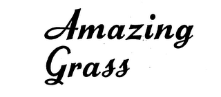 AMAZING GRASS logo