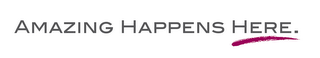 AMAZING HAPPENS HERE logo