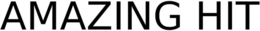 AMAZING HIT logo